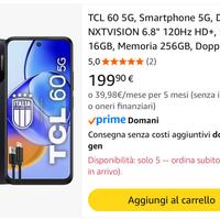 Smartphone TLC 60  5G