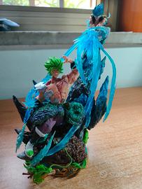 Action figure Dragonball Broly vs Gogeta