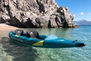 Canoa kayak gonfiabile due posti