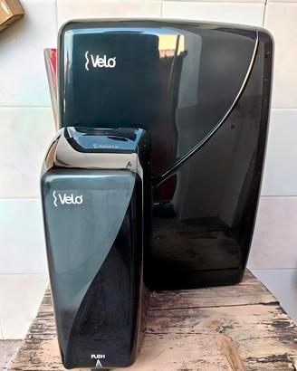 Set Dispenser Professionale Bagno sapone/salviette