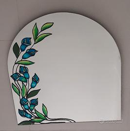 Specchio dipinto a mano