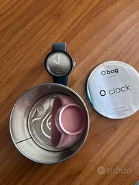 O bag: Orologio O clock, doppio cinturino