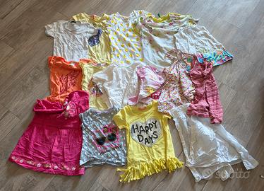 t-shirt,vestiti  bambina 4/6 anni 8/10 anni