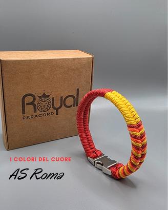 Bracciale Paracord AS ROMA Uomo/Donna 
