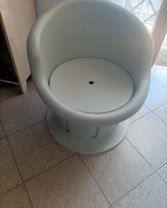 poltrona di plastica