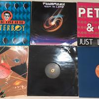 Lotto 6 dischi in vinile 12” da dj anni ‘80 e ‘90