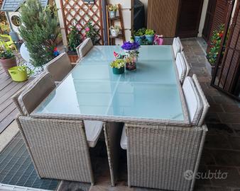 Tavole e sedie da giardino/ balcone / terrazzo
