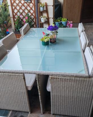 Tavole e sedie da giardino/ balcone / terrazzo