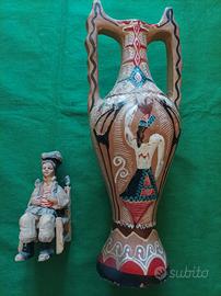 Vaso Sardo e Statuina
