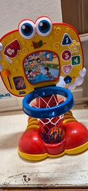 Porta calcio e canestro per bambini