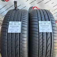 2 PNEUMATICI 235/55 R19 BRIDGESTONE ESTIVE