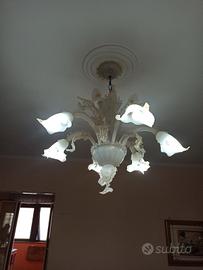 Lampadari e lumini in vetro di murano