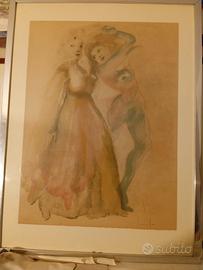 Leonor Fini Litografia firmata numerata XXVI/VC