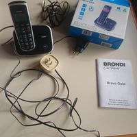 Cordless telefono brondi bravo gold