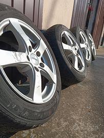 4 Gomme 205/55 R16 T  Cerchi in Lega – Da Skoda 