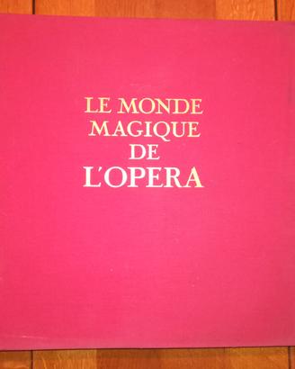 Le monde magique de l'operà 12 LP 33 giri