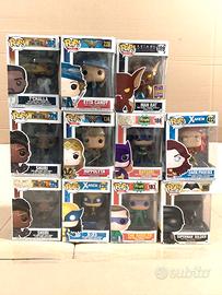 Lotto 110 funko pop misti + altri action figures