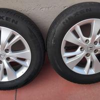 Cerchi e gomme invernali Honda (215/60/16)