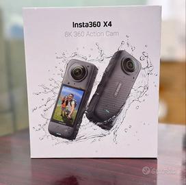 Actioncam Insta X4 Nuova + Garanzia