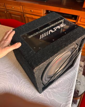 Subwoofer auto Alpine
