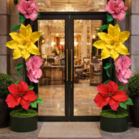 Fiori Giganti Decorativi – Eleganza che si Fa Nota