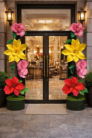 Fiori Giganti Decorativi – Eleganza che si Fa Nota