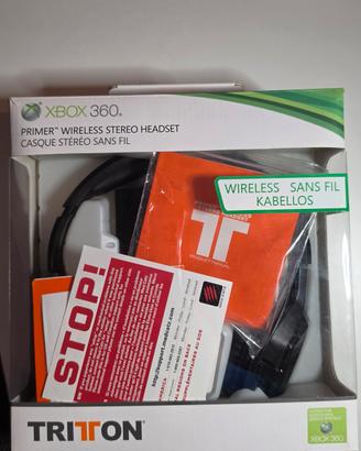 Cuffie Wireless TRITTON Xbox 360 – Come Nuove