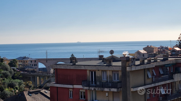 Attico su due livelli a Bogliasco