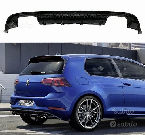 DIFFUSORE POSTERIORE VW GOLF 7.5 Restyling Lucido