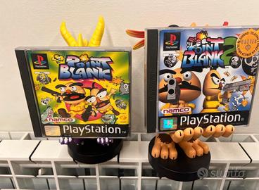 Point blank 1 e 2 ps1 playstation