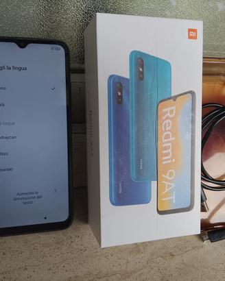 Cellulare xaomi Redmi 9at nero usato 32gb usato