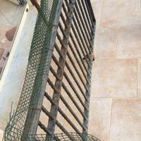 Recinto in ferro battuto per balconi esterno