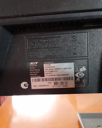 1 Tv/monitor - 2 solo monitor