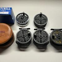 Pesca a mosca mulinelli Mitchell epoca.