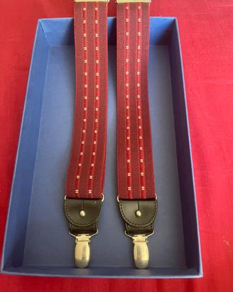 Bretelle E.Marinella bordeaux originali