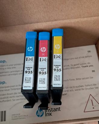 HP cartucce colori 3 pezzi 935 XL