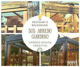 Casette, gazebi, pergolati e arredo giardino