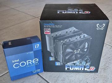 CPU Intel Core i7-12700K + Scythe Fuma 2 Rev. B