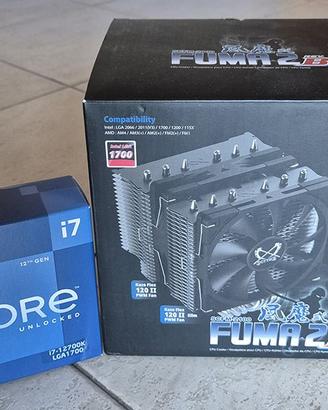 CPU Intel Core i7-12700K + Scythe Fuma 2 Rev. B