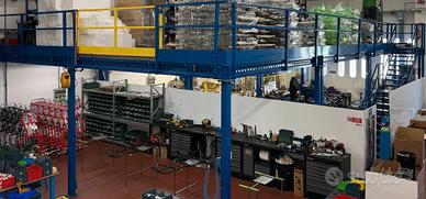 Soppalco industriale 120 m2