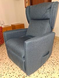 Poltrona Relax Elettrica Alzapersona - 2 Motori In