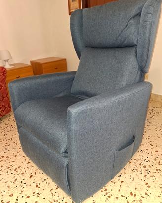 Poltrona Relax Elettrica Alzapersona - 2 Motori 