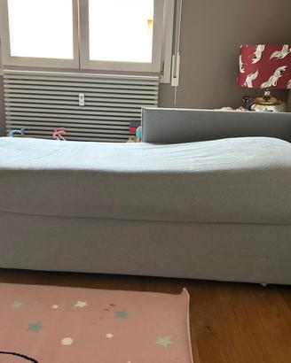 Letto dormeuse con secondo letto estraibile