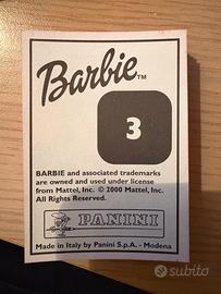 Mancolista Barbie Panini 2000