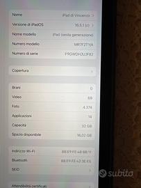 Apple Ipad wifi con cover e penna apple