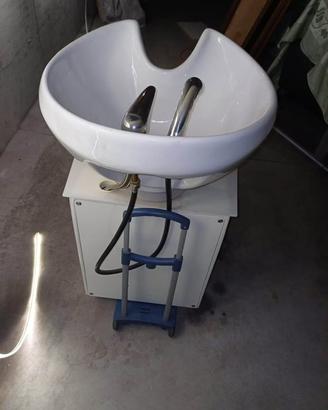 Lavaggio professionale per parrucchiere