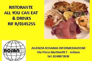Ristorante all you can eat & drink (rif. r/014525)