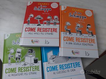 4 libri Diario di una Schiappa