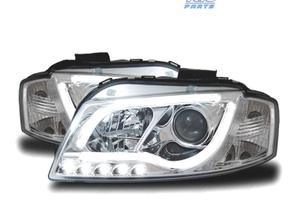 FARI A LED AUDI A3 8P 03-08 CON LUCE DIURNA TRU DR