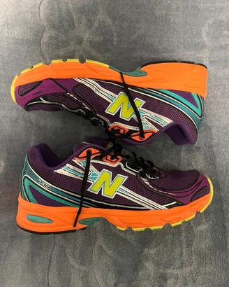 Scarpe running New Balance viola/arancione